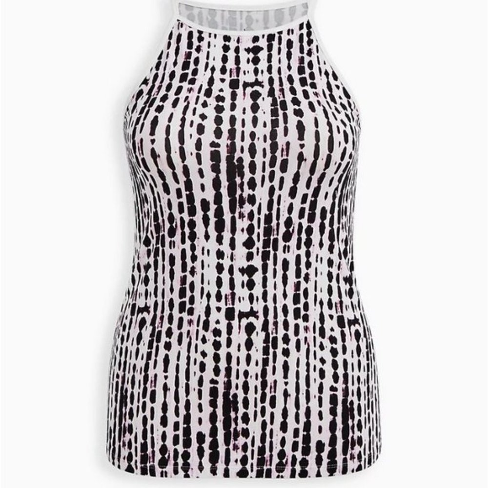 Torrid Multi Tie Dye High Neck Foxy Tank Plus 2X - Picture 5 of 8